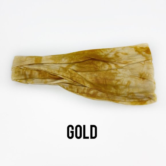 NEW Boho Yoga Running Workout Tie Dye Headband - Picture 5 of 13